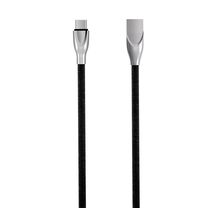 LDNIO For Raffles Denim & Zinc Alloy Data Cable For Android (1M) - Image 2